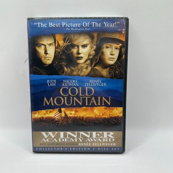 Cold Mountain DVD 2003 Nicole Kidman Jude Law Renee Zellweger Collectors Edition - Picture 2 of 5